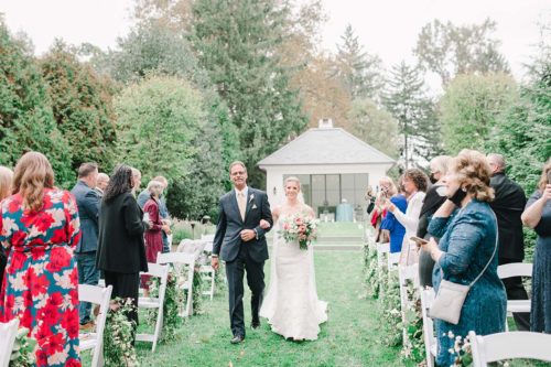 Backyard Wedding with a Micro Guest List in Villanova, PA