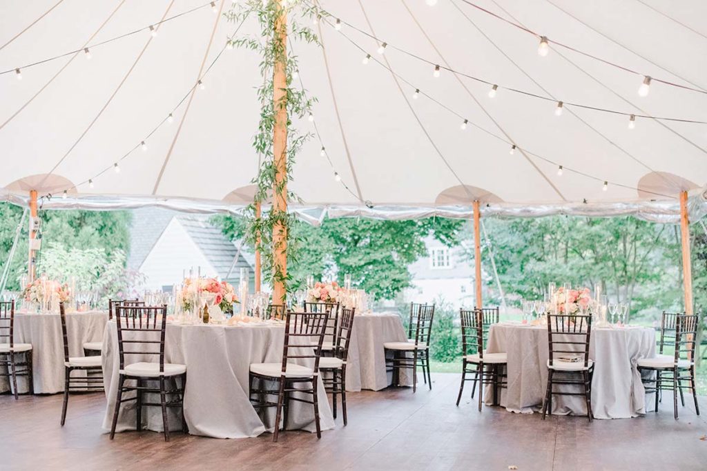 Chelsey and Sean decided to go forward with their October 2020 wedding, keeping the guest list small and the setting intimate.